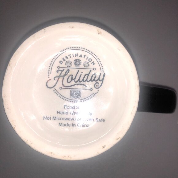 Cup Mug La Calavera Skull "Day of the Dead" Destination Holiday scalloped - Picture 7 of 8